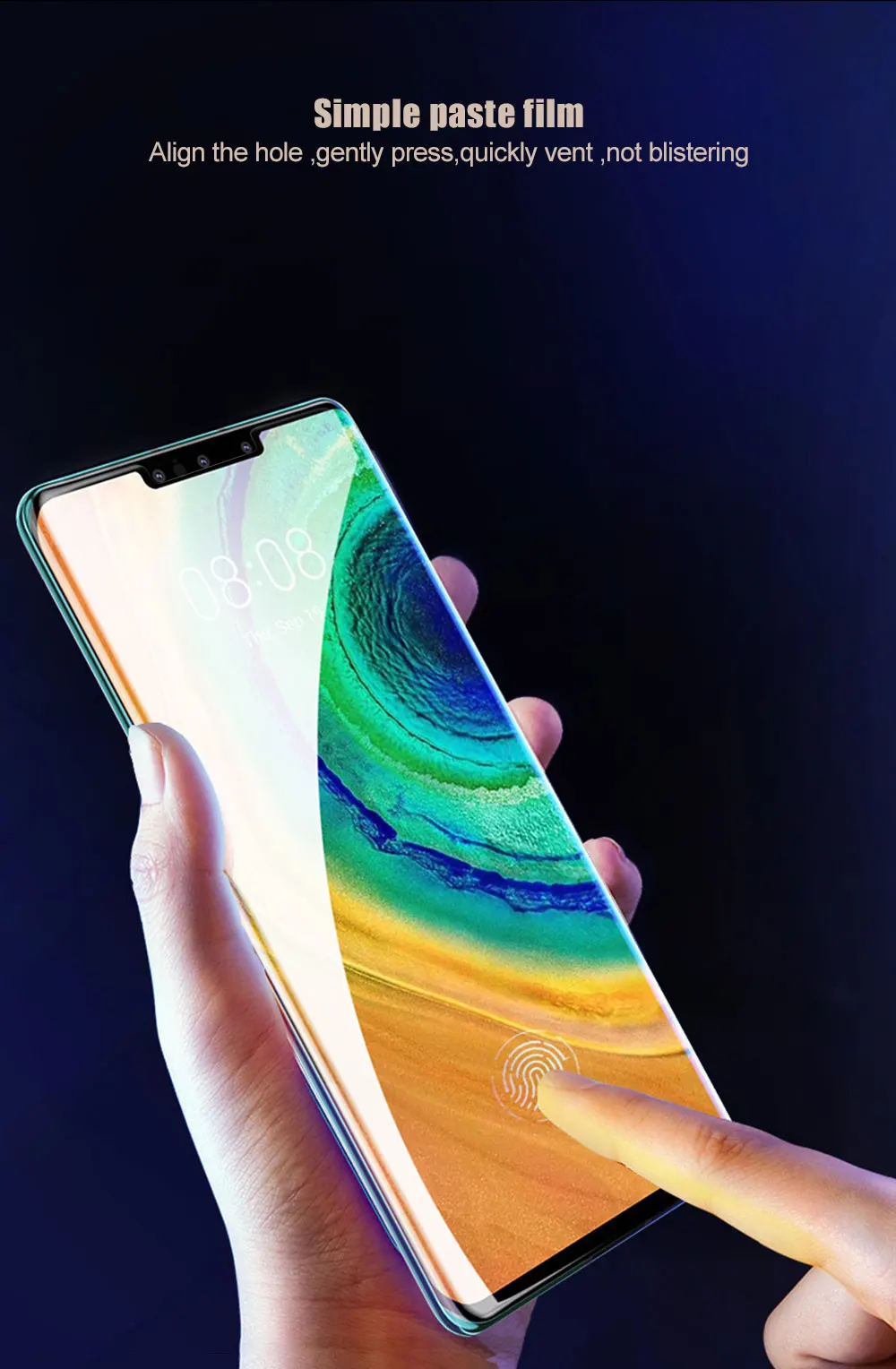Raugee стекло для huawei mate 30 Pro закаленное стекло 9H 2.5D полное покрытие протектор экрана для huawei mate 30 30 Pro прозрачная стеклянная пленка