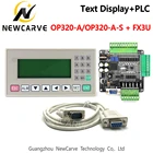 OP320-A OP320-A-S панель управления с текстовым дисплеем и ПЛК FX3U 14244856 с кабелем связи DB9PIN NEWCARVE