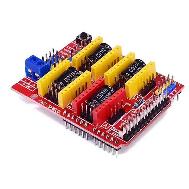 A6 A4988 Драйвер ЧПУ щит расширения платы V3 гравер Щит 3D принтера для Arduino