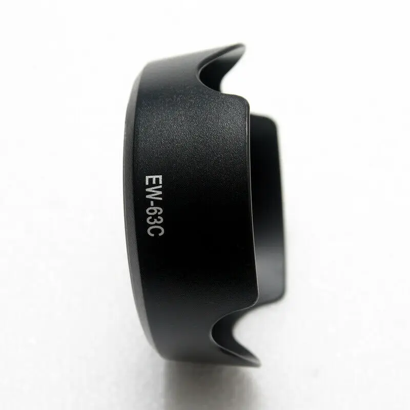 Слипоны EW-63C объектив солнцезащитный капюшон-козырек для Canon EOS EF-S 18-55 мм f/3,5-5,6 IS STM