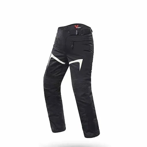 Black Pants DUHAN, Женская мотоциклетная куртка, брюки, летняя женская мотоциклетная куртка для мотокросса, одежда, брюки, костюмы с CE протектором - Цвет: Black Pants