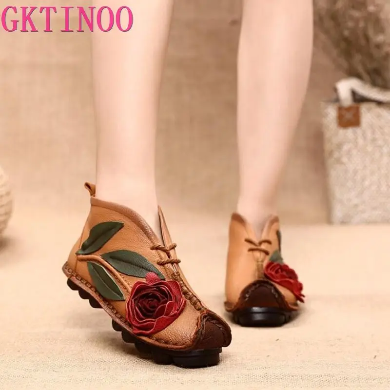 Женская обувь новинка 2021 повседневные туфли в стиле ретро Удобная мягкая из