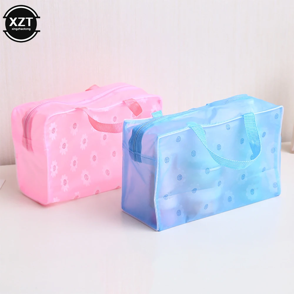 Новая прозрачная Водонепроницаемая косметичка портативная дорожная сумка для