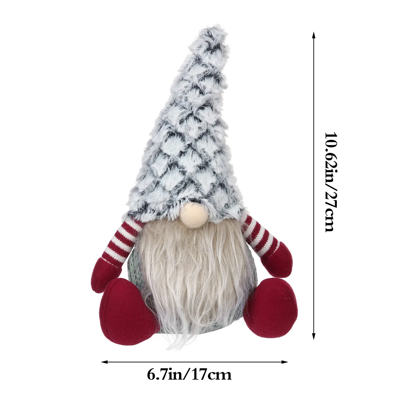 

Holiday Gnome Handmade Swedish Tomte, Christmas Elf Decoration Ornaments Thanks Giving Day Gifts Swedish Gnomes Tomte Doll