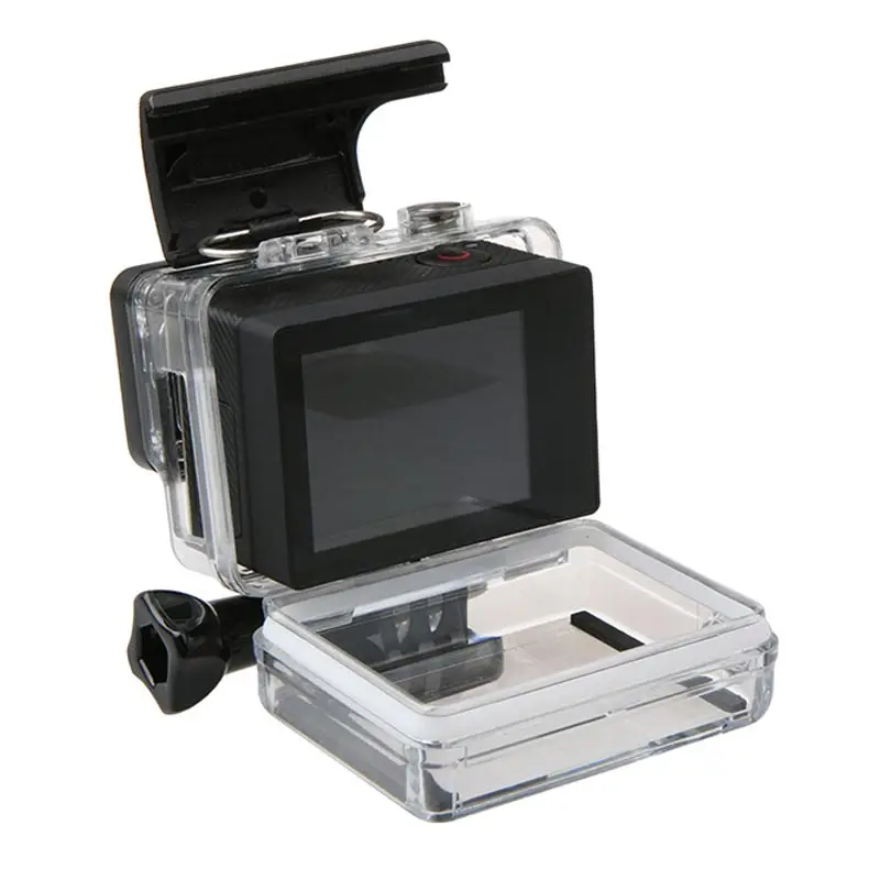 Для Gopro аксессуары ЖК экран Bacpac батарея водонепроницаемый корпус чехол задняя