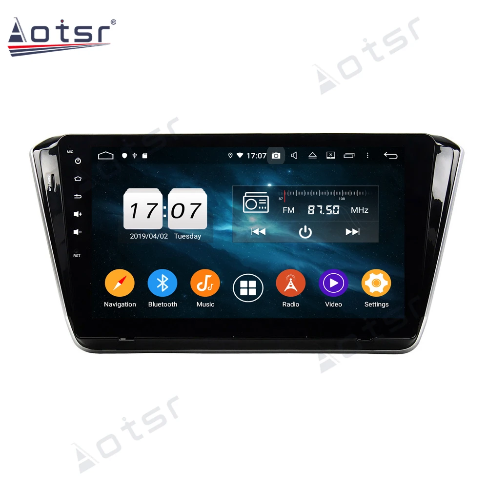 

Aotsr Android 10.0 4+64GB Car Radio Player GPS Navigation Car Stereo HD Multimedia Unit For Skoda Superb 2015 - 2018 DSP Carplay