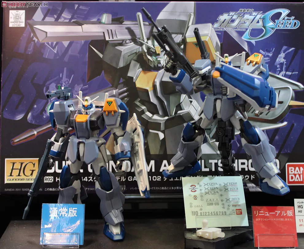 

HG Seed R02 1/144 Duel Gundam Duel Gundam Azure Duel Model
