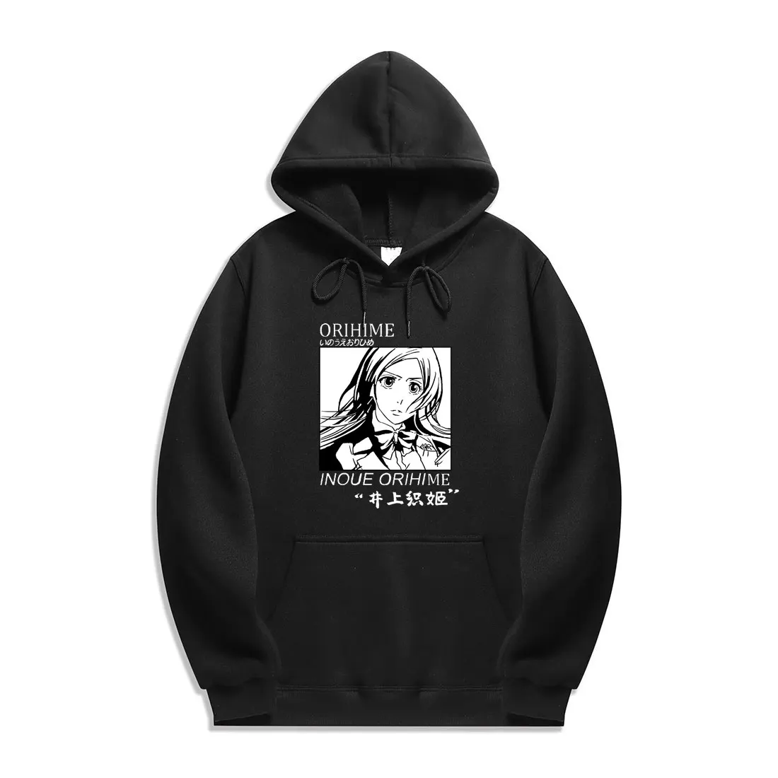 

Мужская толстовка с японским аниме принтом отбеливателя, осенне-зимняя модная толстовка унисекс, повседневные Простые пуловеры, толстовки,...