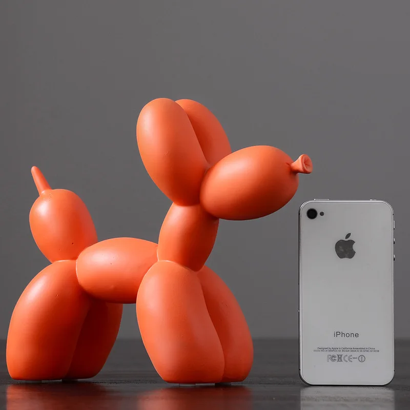 

Modern and simple color balloon dog ornaments toys Nordic home living room bedroom room decorations small furnishings decor