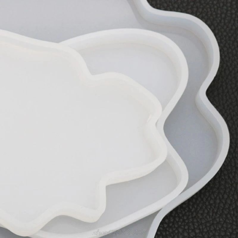 

Irregular Coaster Cup Pad Mold DIY Crystal Epoxy Mould Handmade Mirror Resin Table Decorations Making Molds N12 20 Dropshipping