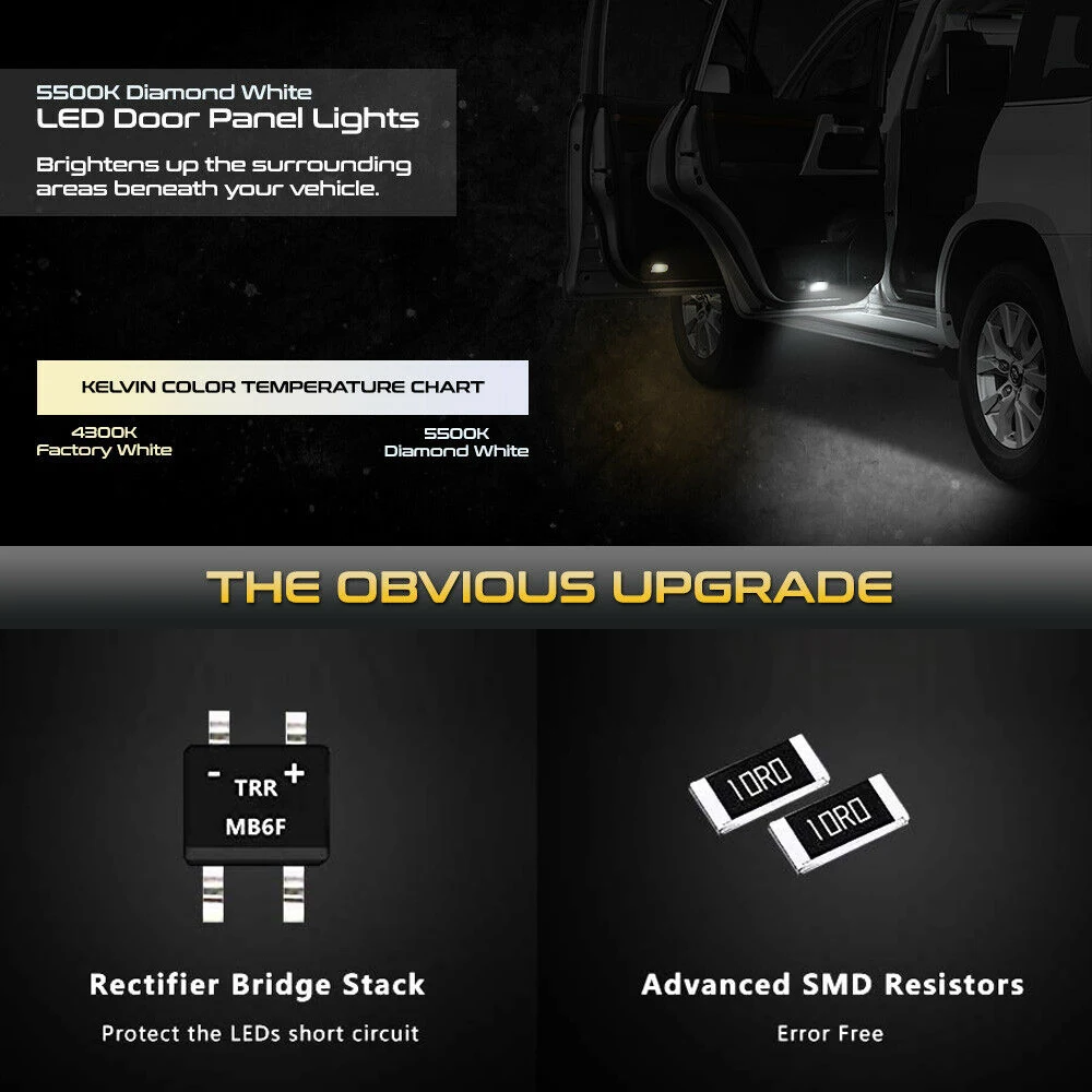 светодиодные дверные свети