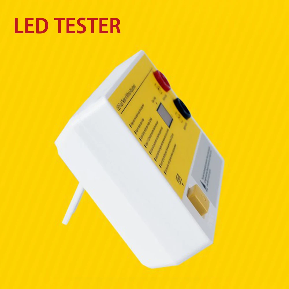 

Strip Lamp Measurement LED Backlight Tester Digital Display Press Button Light Beads 0-200V Voltage Current Output EU Plug TV