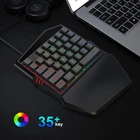Клавиатура U2JE черная игровая с RGB подсветкой, 35 клавиш