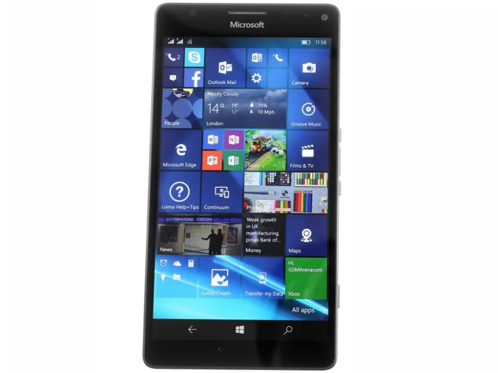 Nokia microsoft Lumia 950 XL RM-1116 мобильный телефон с двумя sim-картами 4G LTE 32 Гб 3 Гб 5," Восьмиядерный NFC телефон Snapdragon 810