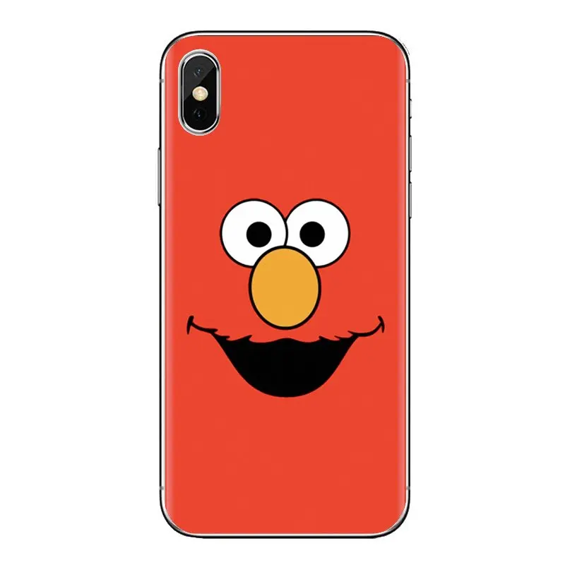 Transparent Soft Covers cute cartoon Sesame Street For LG Spirit Motorola Moto X4 E4 E5 G5 G5S G6 Z Z2 Z3 G2 G3 C Play Plus Mini |