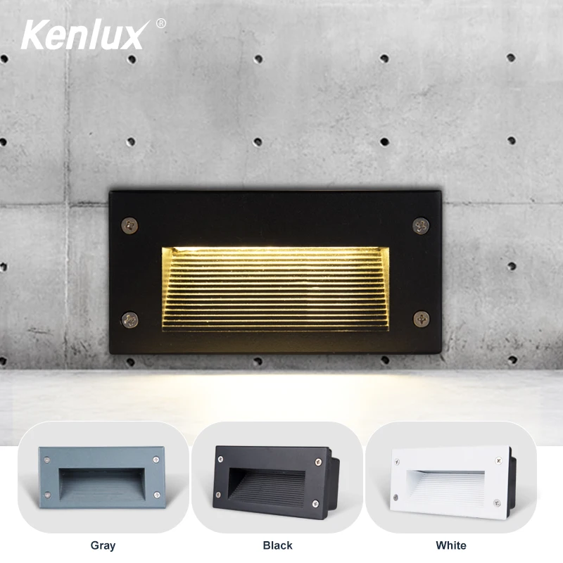 IP65 Underground light 12 LED 15 Stair Light Step Recessed buried lamp indoor outdoor Staircase lights 85-265V | Лампы и освещение