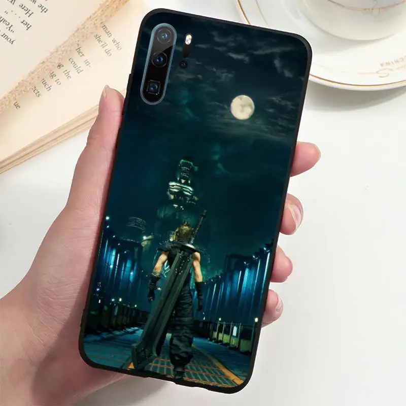 

Final Fantasy VII Phone Case For Huawei P20 P30 P40 lite Pro P Smart 2019 Mate 10 20 Lite Pro Nova 5t