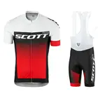Новый летний Быстросохнущий костюм Скотта для гонок с коротким рукавом, дышащий Топ для горного велосипеда, велосипедная майка для мужчин
