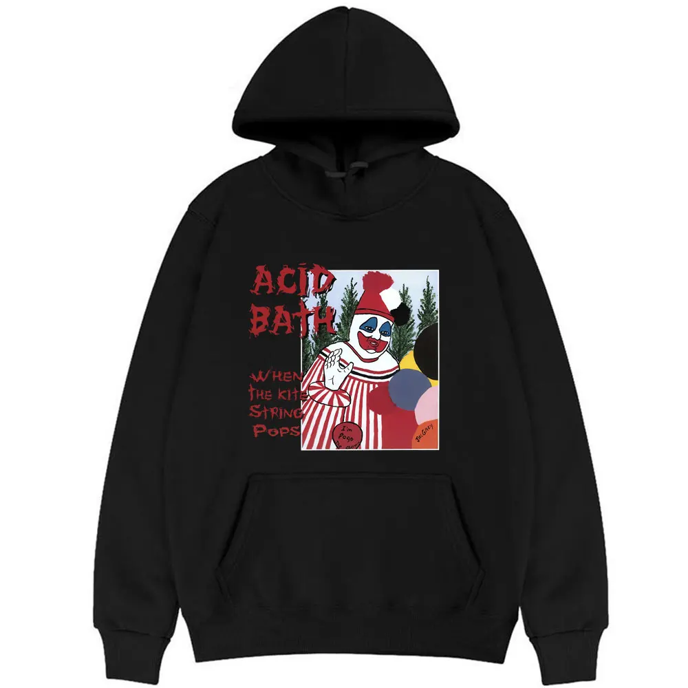 

Acid Bath Hoodies Psychic Tv Coil Sludge Metal Hoodie Men Streetwear Mesn Fashion Sweatshirt Tops Women Loose Hoody Sweatshirts