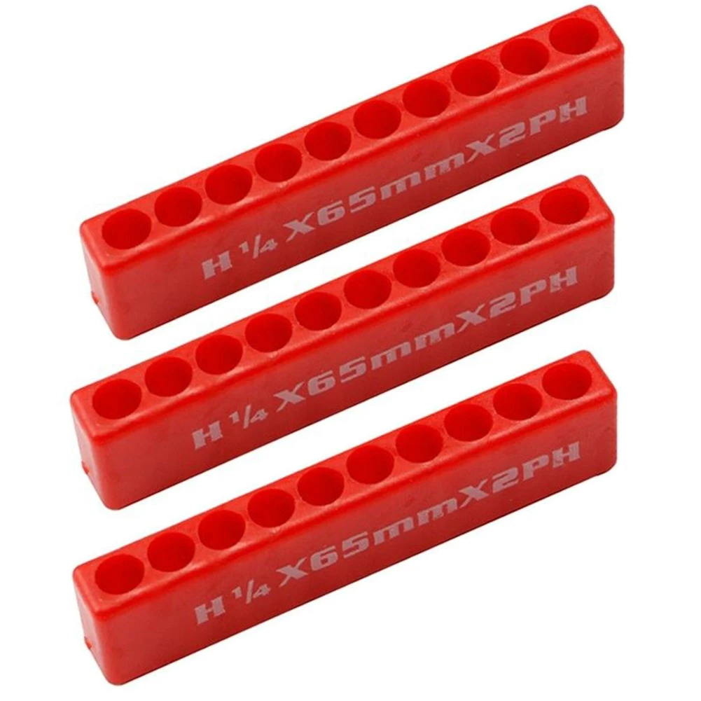 

1/4\" Screwdriver Bit Holders Shank Screwdriver Plastic 85*15*8mm Useful