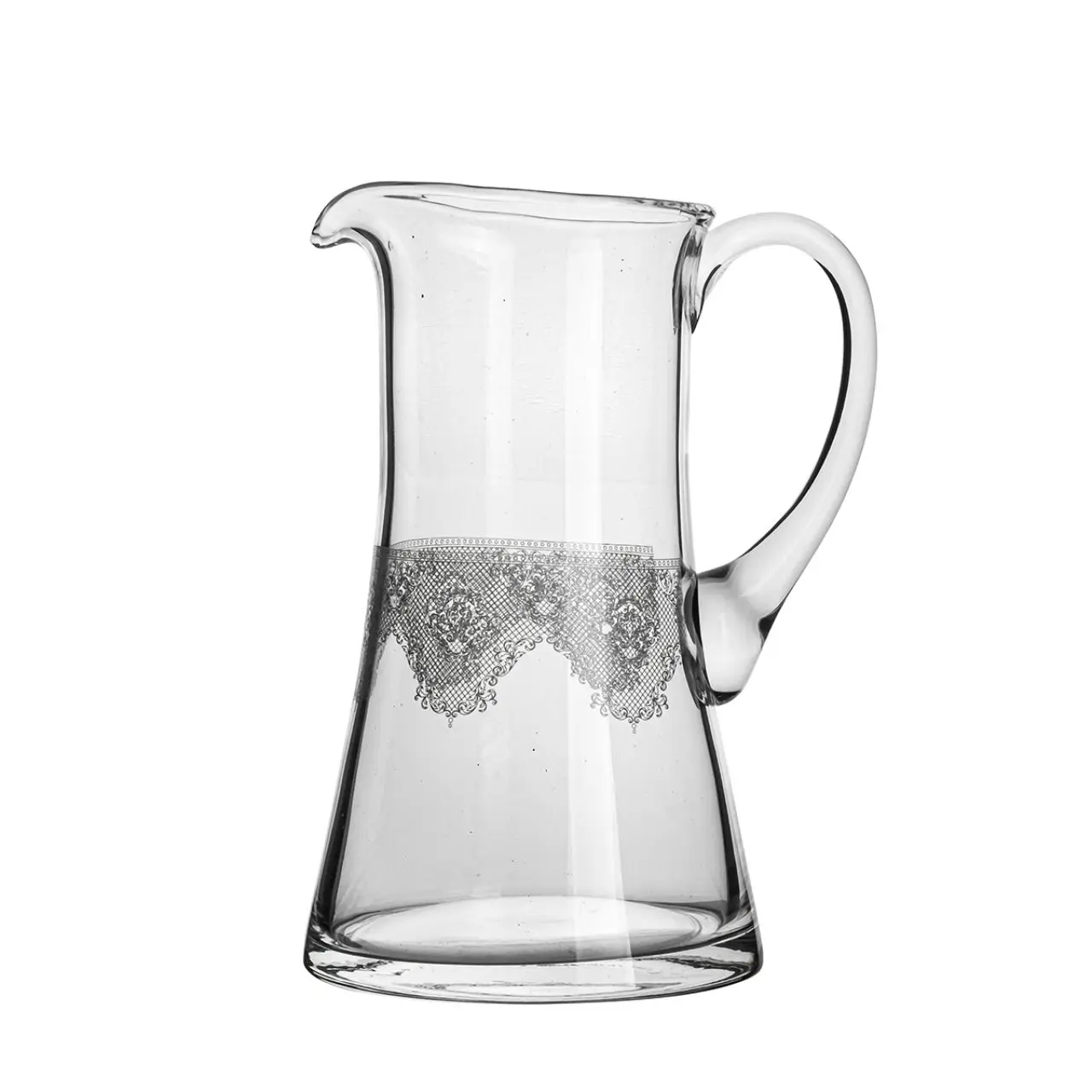 

Простой кружевной кувшин