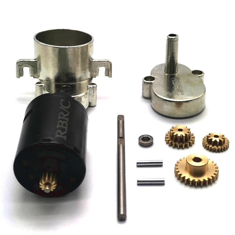 for WPL D12 1/10 RC Truck Car Upgrade Parts Metal Transmission Gearbox Gear Box with Set Accessories | Игрушки и хобби