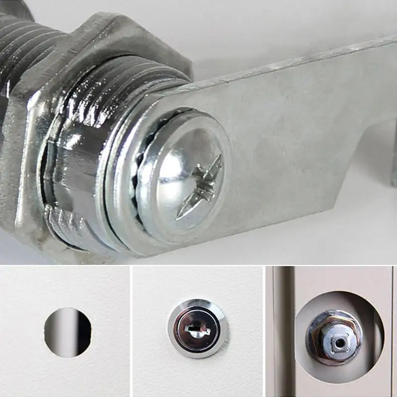 

1pc Cam Lock Keys Drawer Lock With 2keys For Mail File Padlock Drawerlocks Cabinets Hardware Tools Suitcase For Display Box R9U3