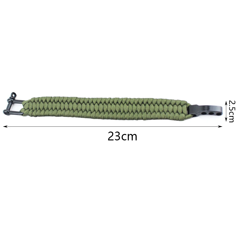 Шестерня Paracord тактическая веревка многофункциональная походная выживания запястья спасательный открытый