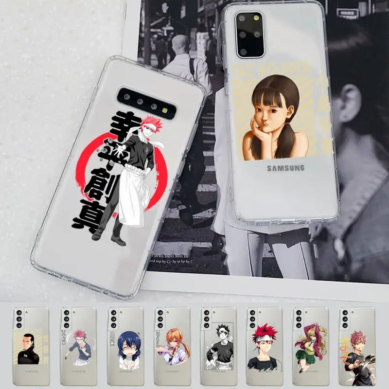 

Food Wars Shokugeki No Soma Phone Case For Samsung A 10 20 30 50s 70 51 52 71 4g 12 31 21 31 S 20 21 plus Ultra