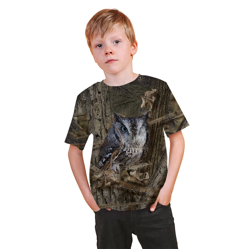 

Anime T-Shirt Oversized Children's Short Sleeve Lion 3D Print T-Shirts Boy Kid Boys and Girls Tops T-Shirt Summer Clothes