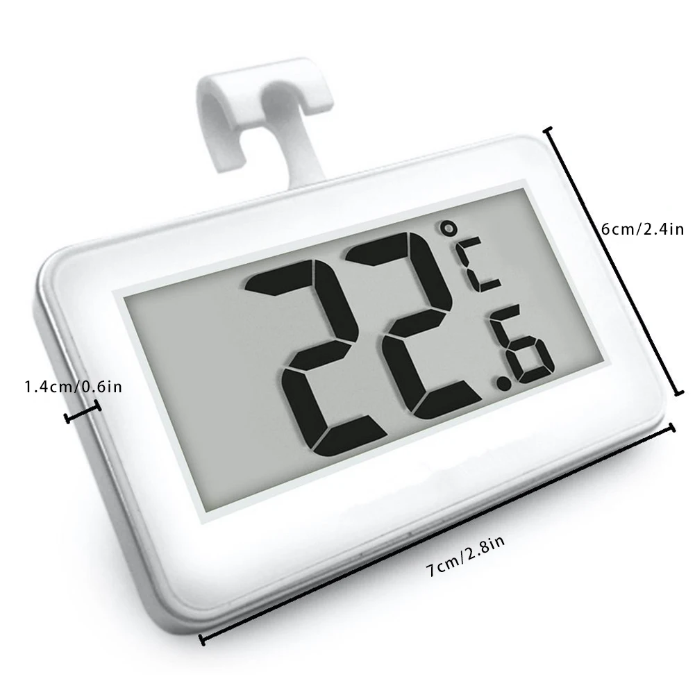 Цифровой ЖК-экран точный холодильник термометр для холодильника морозильник с