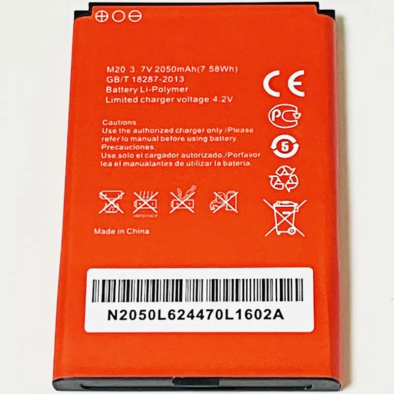 

3,7 V 2050mAh M20 для ALTEL L02Hi 4G LTE WIFI маршрутизатор Hotspot модем аккумулятор