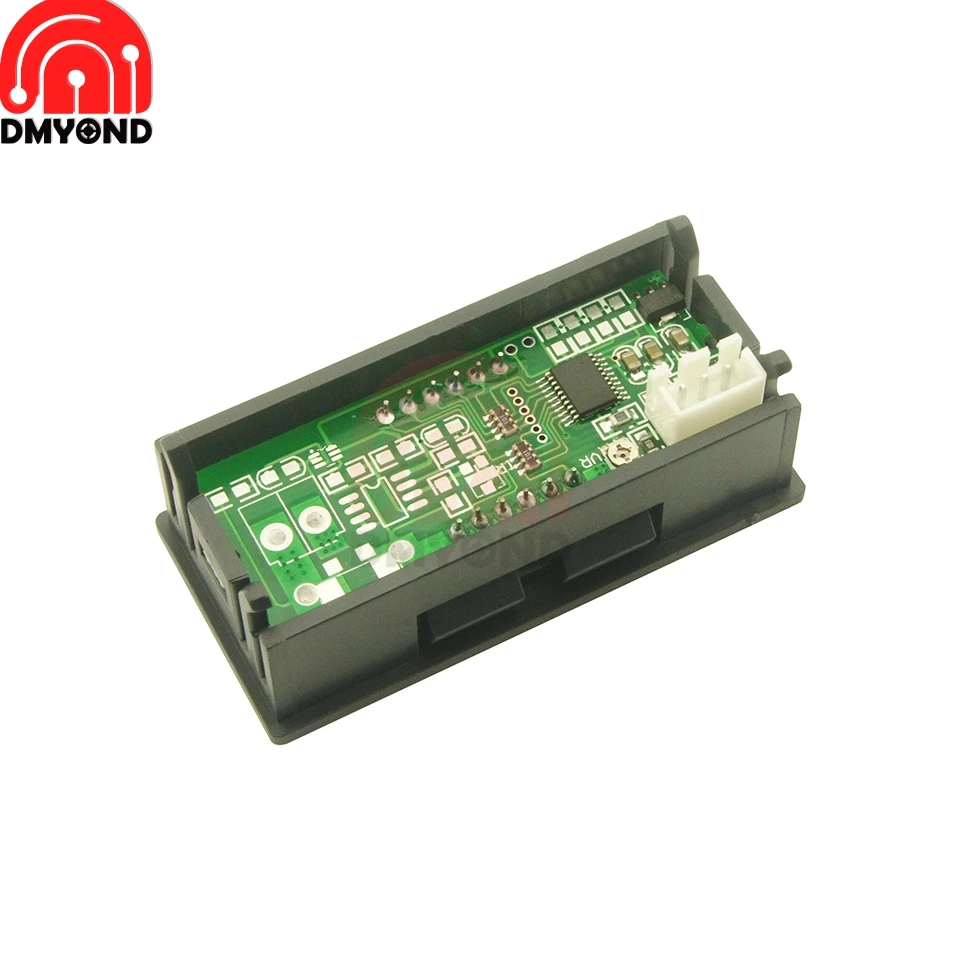 0 56 &quotЗеленый светодиодный цифровой вольтметр измеритель напряжения для