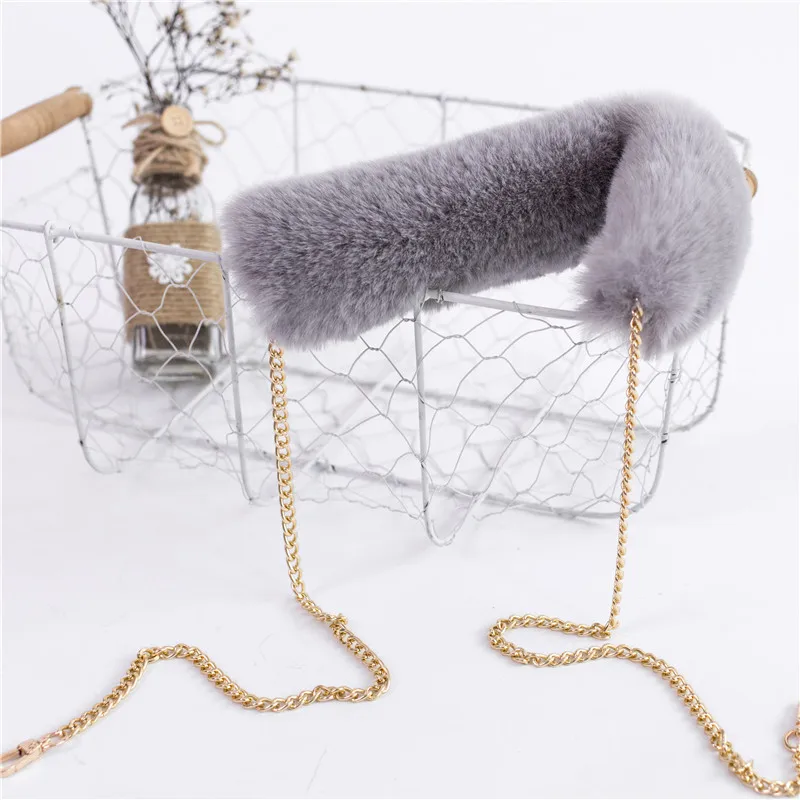 Сменный ремешок для сумки 110 см сумка из искусственного кроличьего меха ручка на