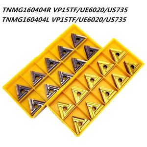 TNMG160404R UE6020 TNMG331R внешние токарные инструменты TNMG 160404 карбидная вставка токарный станок резец Tokarnyy токарная вставка