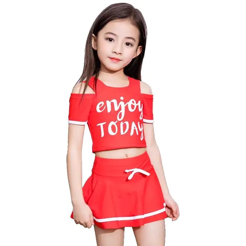 Детские милые купальники принцессы костюмы для девочек летний пикантный