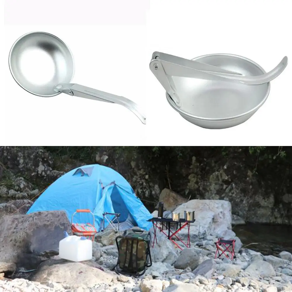 Походная кухонная утварь складная суповая ложка столовые приборы для походов