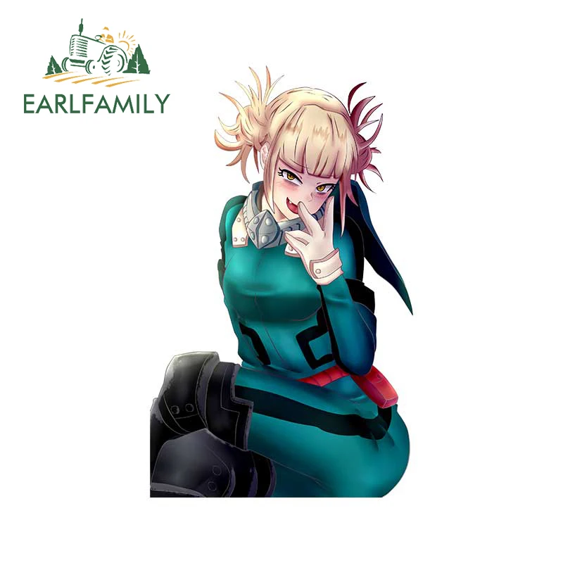 

EARLFAMILY 13 см x 7,9 см для химико Тога наклейки с персонажами из мультфильмов лобовое стекло автомобильные наклейки индивидуальные водонепрониц...