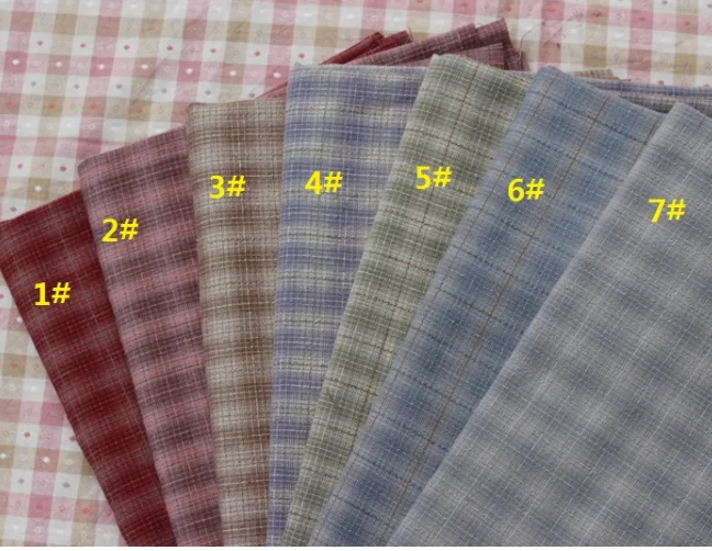 Окрашенная японская хлопчатобумажная ткань лоскутное шитье кошелек квилтинг