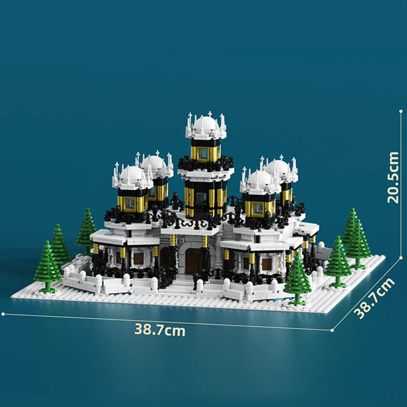 

MOC Chinese Palace Architecture 2587PCS 608003 Building Block Bricks Creative Ancient Cities Street View Toy for Kids