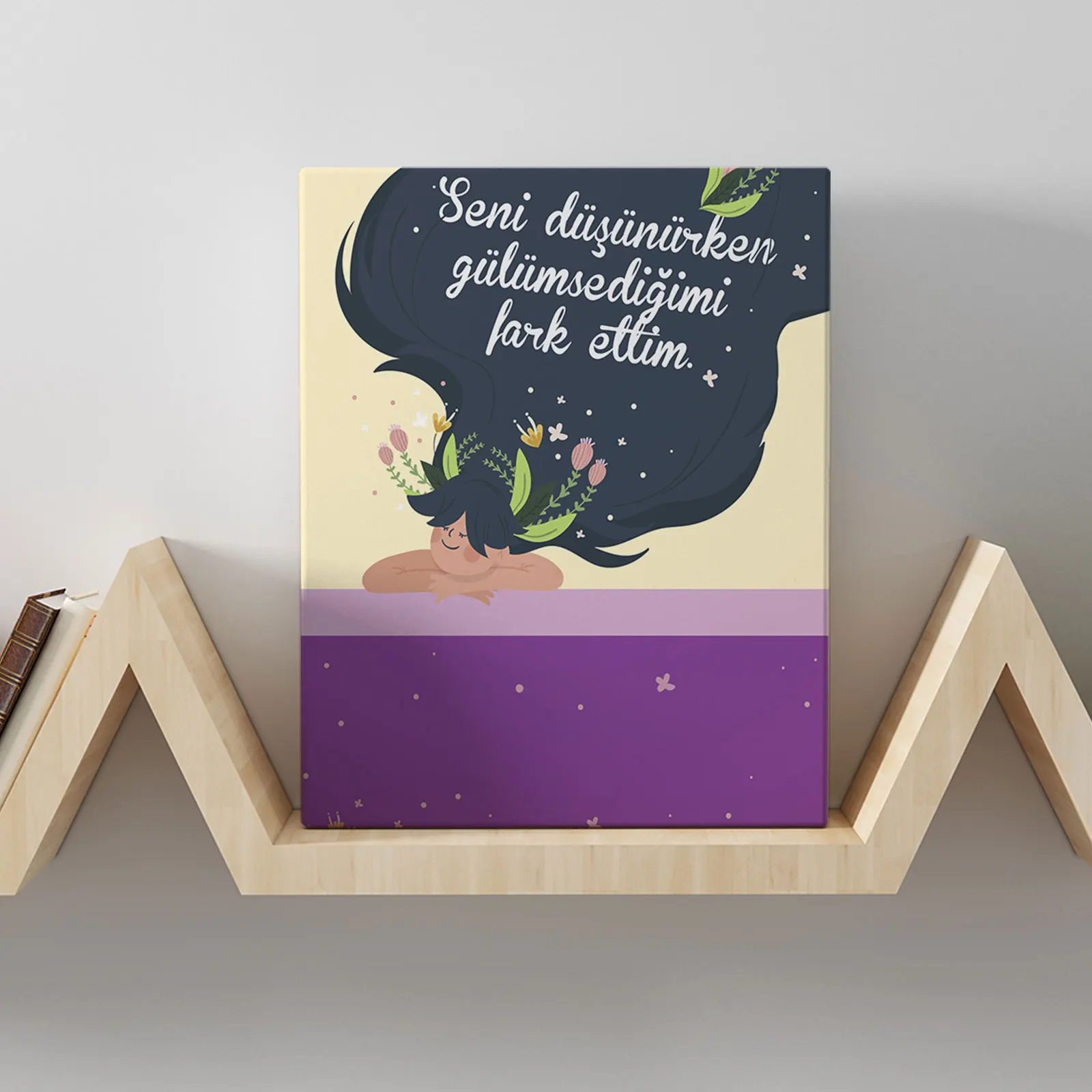 

Romantic Design Mini Canvas Table-No20