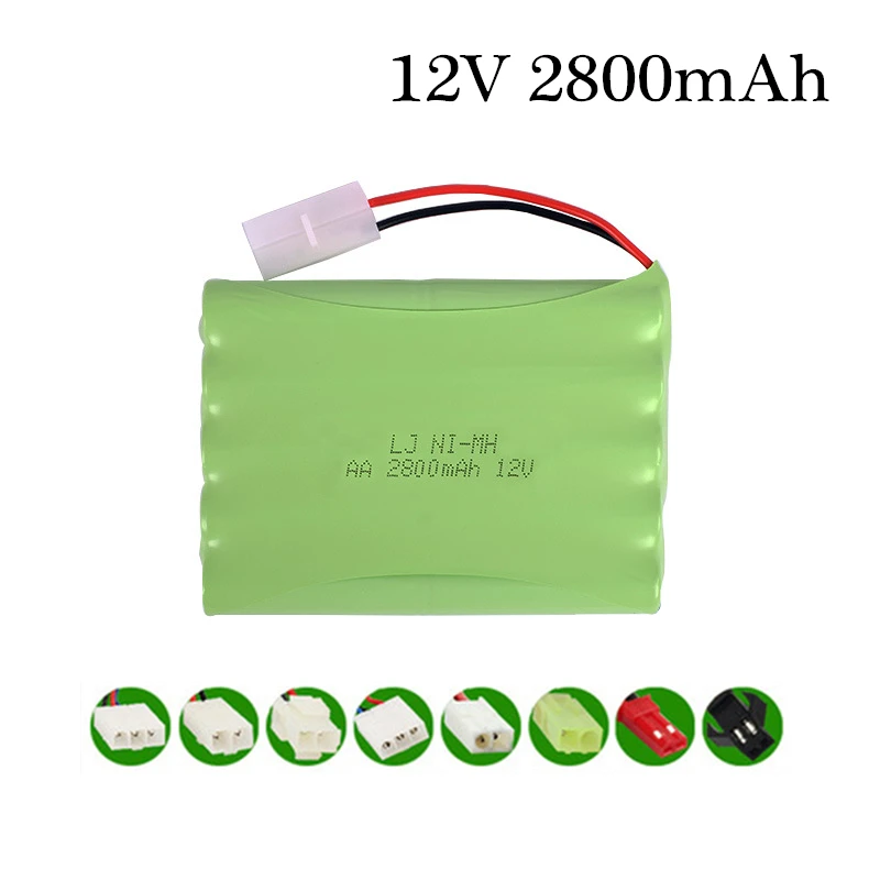 12v 2800 мА/ч никель-металл-гидридного Батарея для игрушечных моделей автомобилей