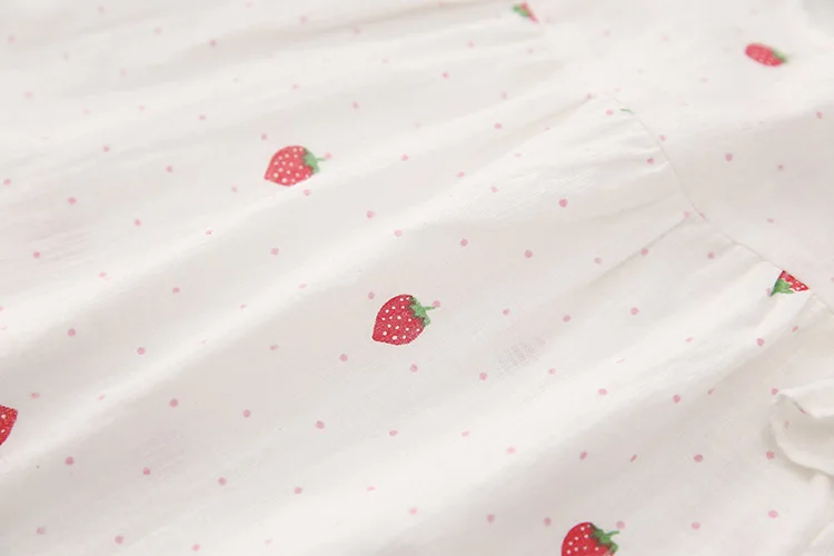 Детская рубашка с клубничной куклой 2018 летнее платье Новая корейская детская