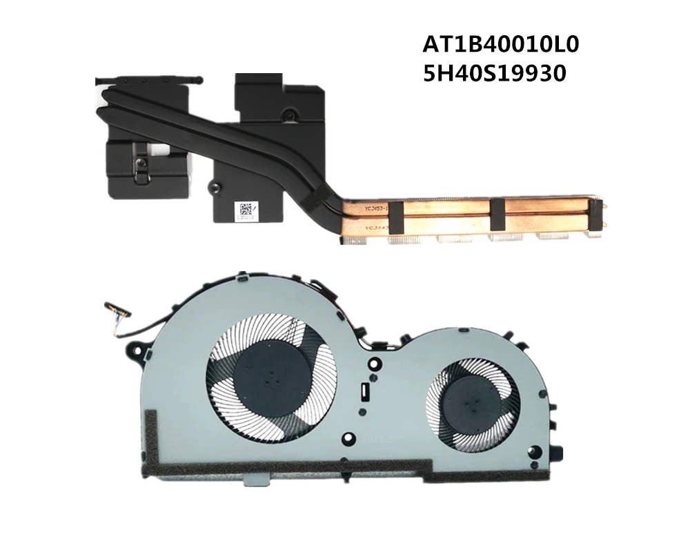 Новый оригинальный радиатор для охлаждения процессора ноутбука и вентилятор Lenovo