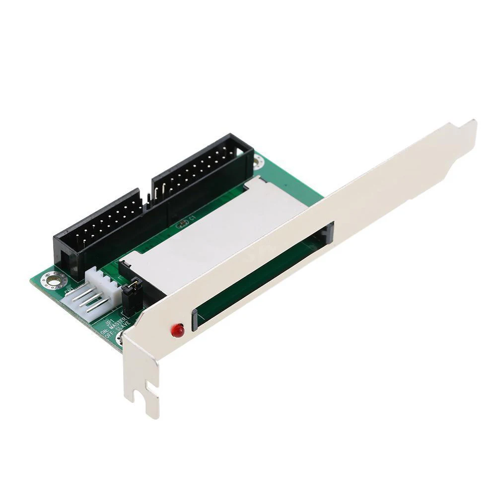 Compact Flash преобразователь 40-контактный кронштейн pci адаптер CF соединитель IDE