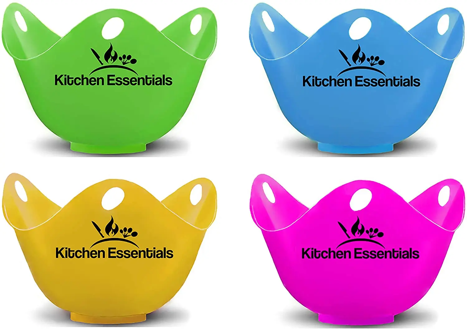 

Кухонные принадлежности, чашки для яичницы (4 шт. в упаковке) с базовым кольцом для яиц в скошке-одобрено FDA, пищевой силикон для яиц высшего к...