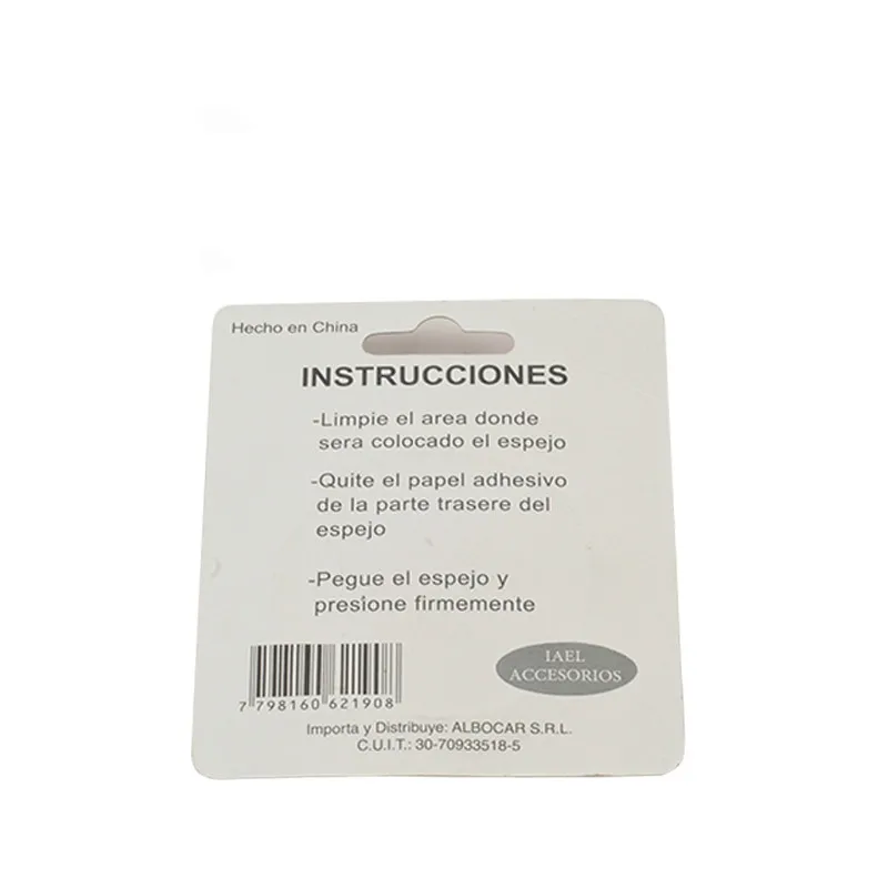 Универсальное зеркало для слепых зон 1 шт. широкоугольное регулируемое на 360