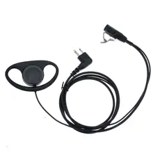 2-контактный Динамик гарнитуры D Форма микрофоном PTT MIC наушники для Motorola GP88 CT150 P040 PRO1150 CLS1110 CP88 DTR410 радио