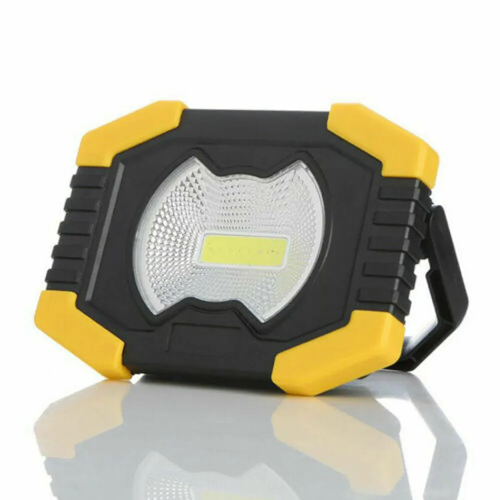 

2X100W COB LED ABShiking Work Lights Camping Flood Lamp Rechargeable Solar