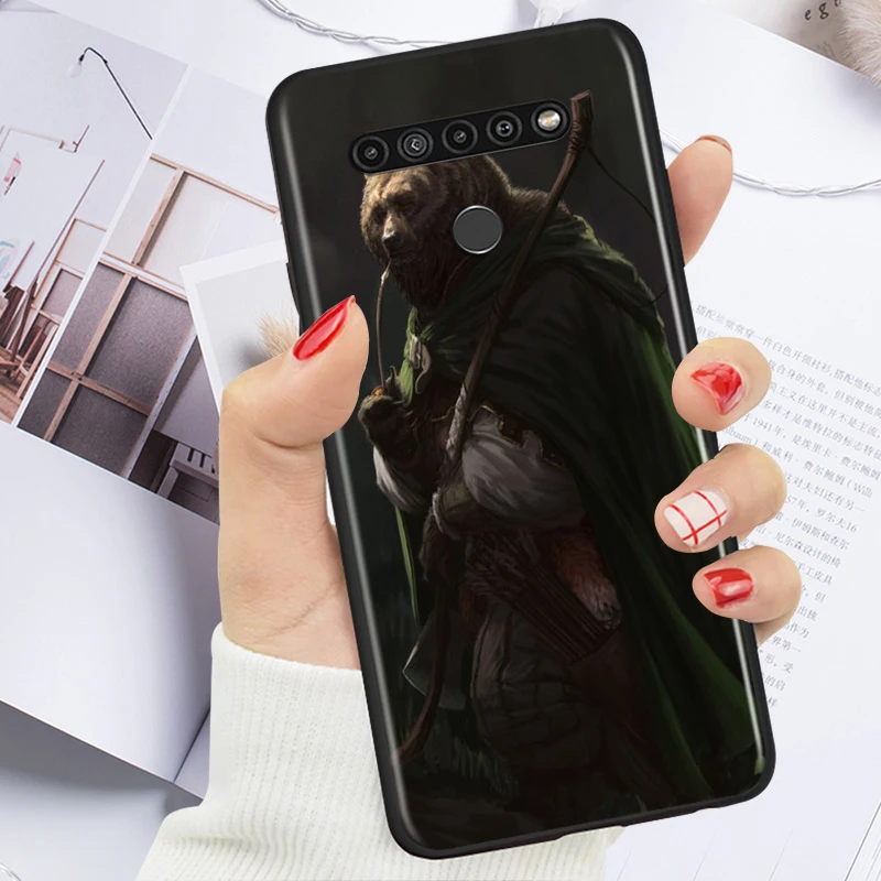 

Domineering Bear Art For LG K92 K42 K22 K71 K61 K51S K41S K30 K20 2019 Q60 V60 V50 S V40 V30 G8S G8 X ThinQ Phone Case